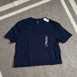 GAP Men's Navy Short Sleeve Tee
